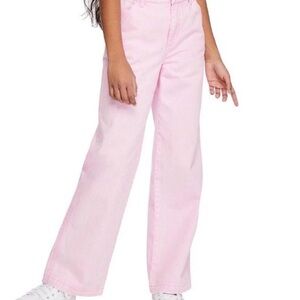 Chic Pink Kids Jeans